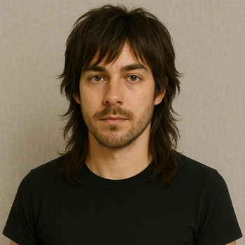 Layered Wolf Cut Mullet