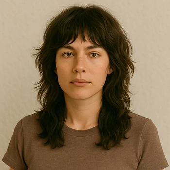 Shaggy Shoulder-Length Wolf Cut