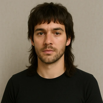 Wolf Cut Mullet Male