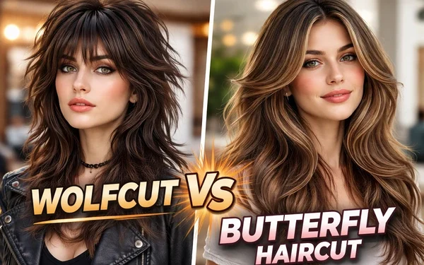 Wolf Cut vs Butterfly Haircut