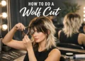 How to Do a Wolf Cut