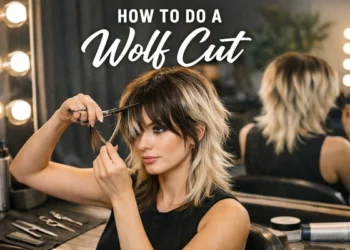 How to Do a Wolf Cut